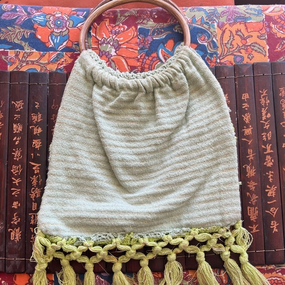 Vintage tassel bag - Picture 4 of 4